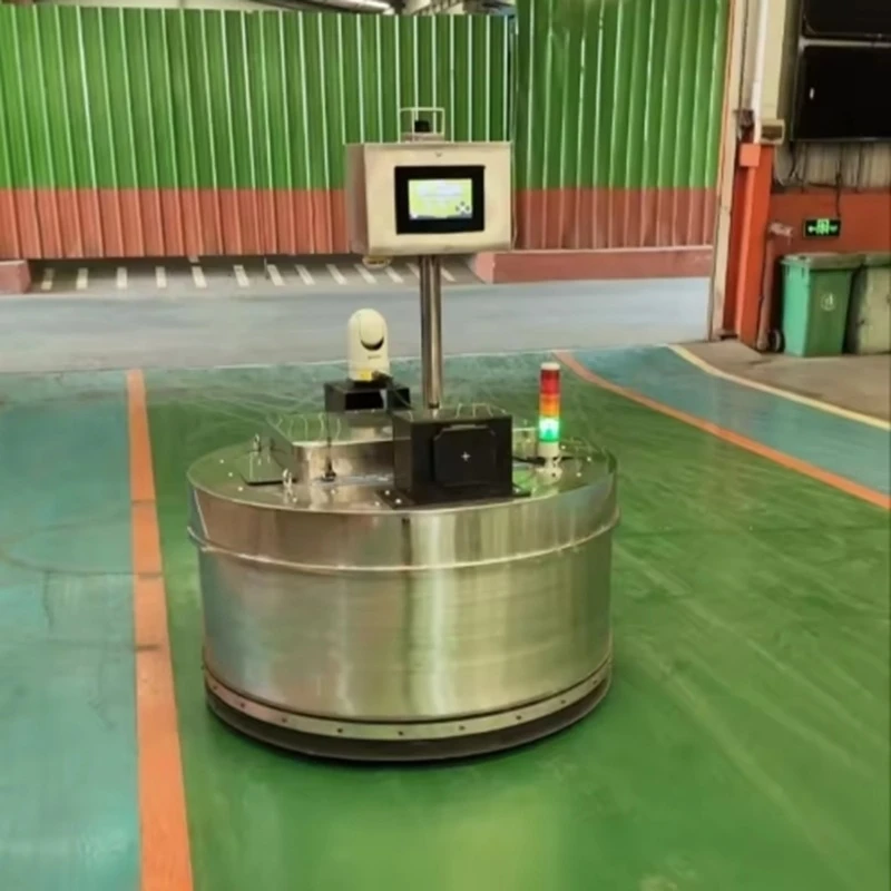 Livestock Farming Feed Pusher Robot